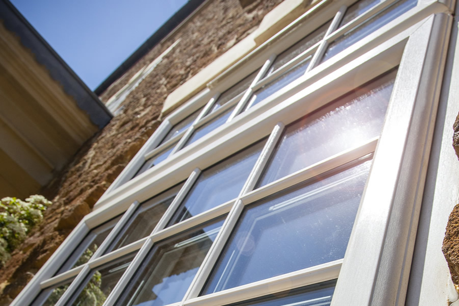 Sun shining on a casement window - Hemel Windows & Doors